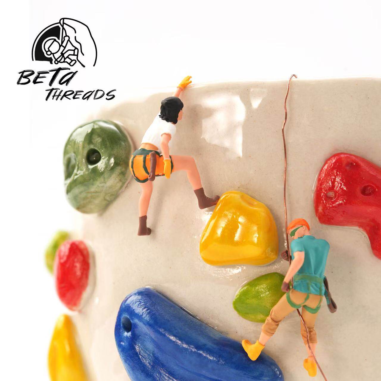 Handcrafted Ceramic Rock Climbing Hold Cup | Creative Bouldering Gift
