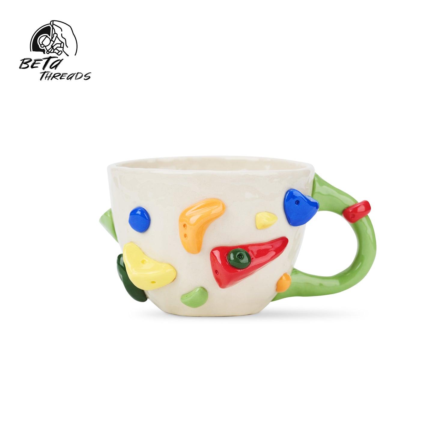 Handcrafted Ceramic Rock Climbing Hold Mug | Creative Bouldering Gift
