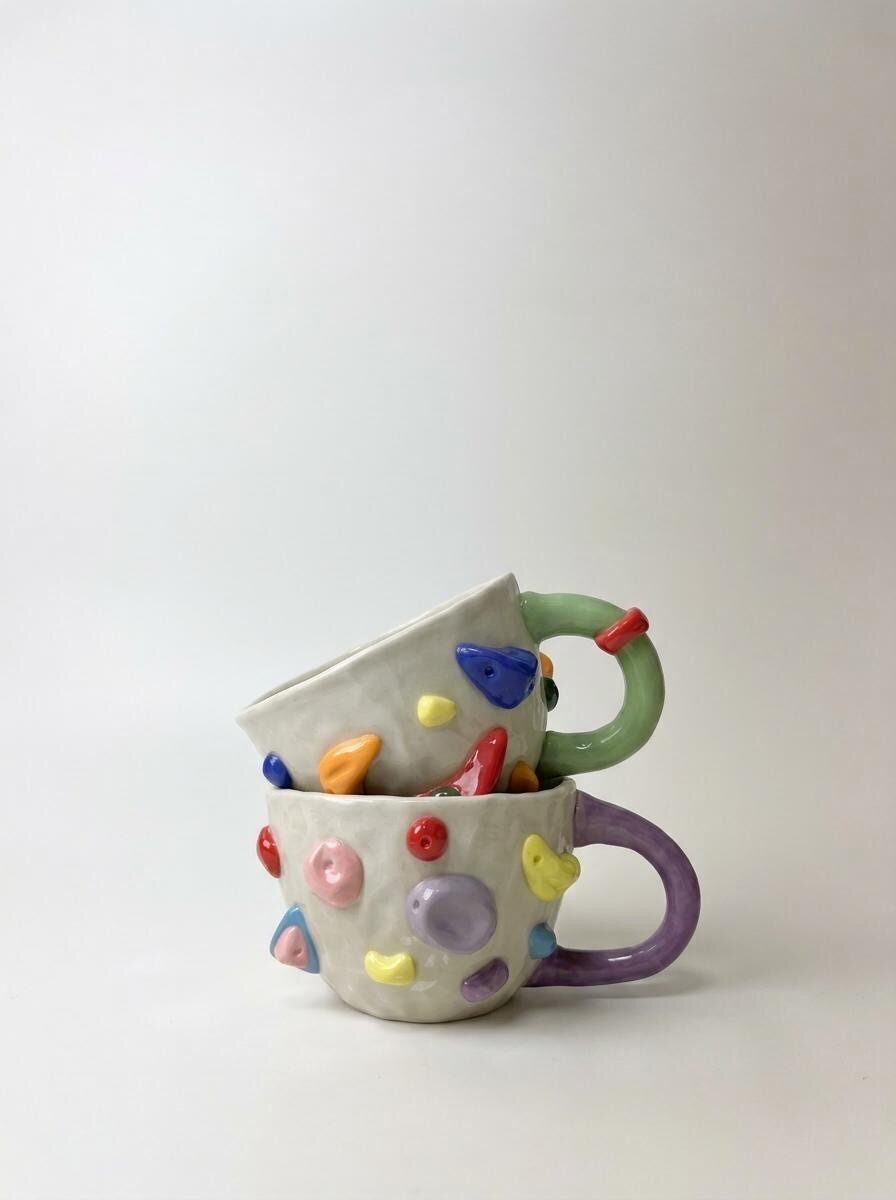 Handcrafted Ceramic Rock Climbing Hold Mug | Creative Bouldering Gift